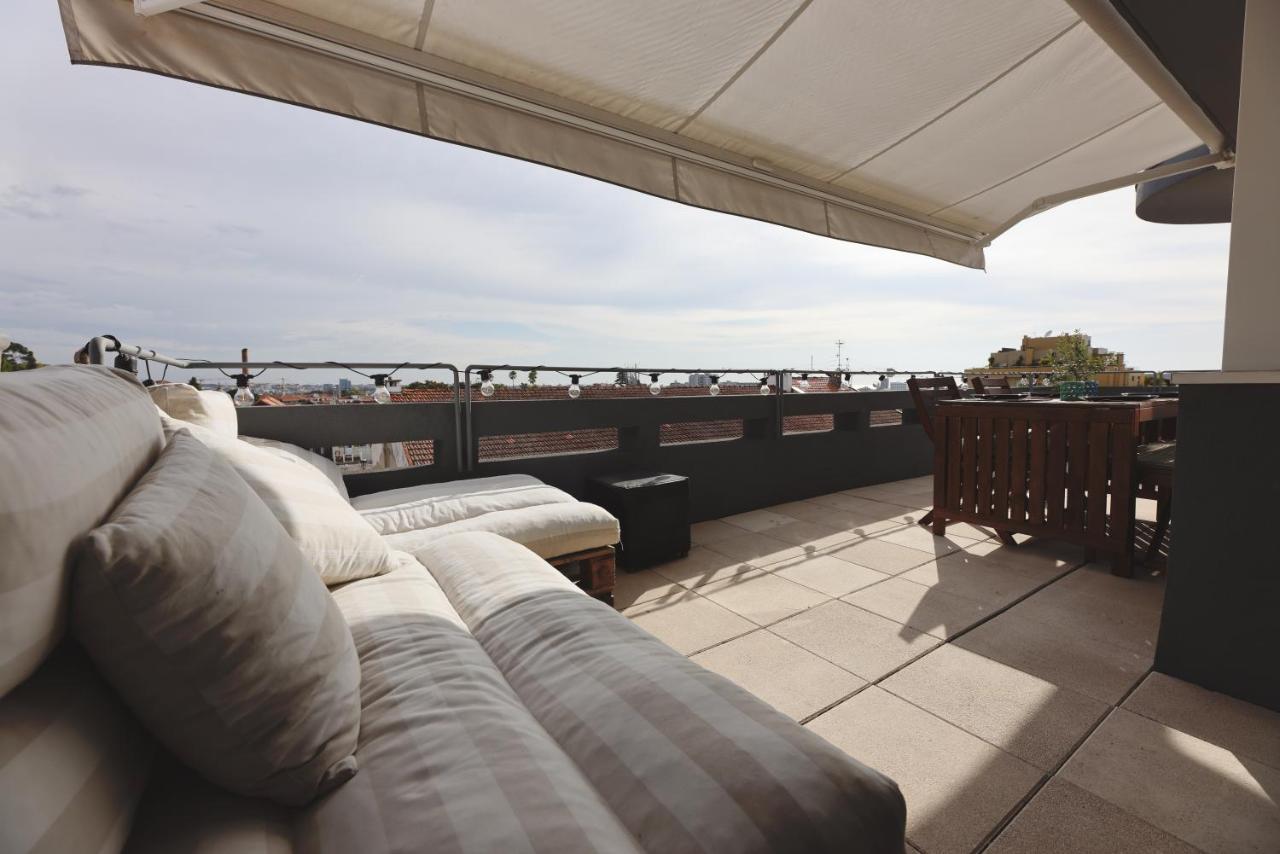 Ferienwohnung Boavista Sunlit Duplex With Terrace Porto Exterior foto